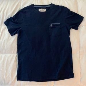 Original Penguin Men’s Pocket Crewneck T-Shirt | Size: M | Color: Navy Blue